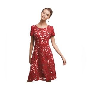 Moulinette Soeurs Aliz Red Dress
